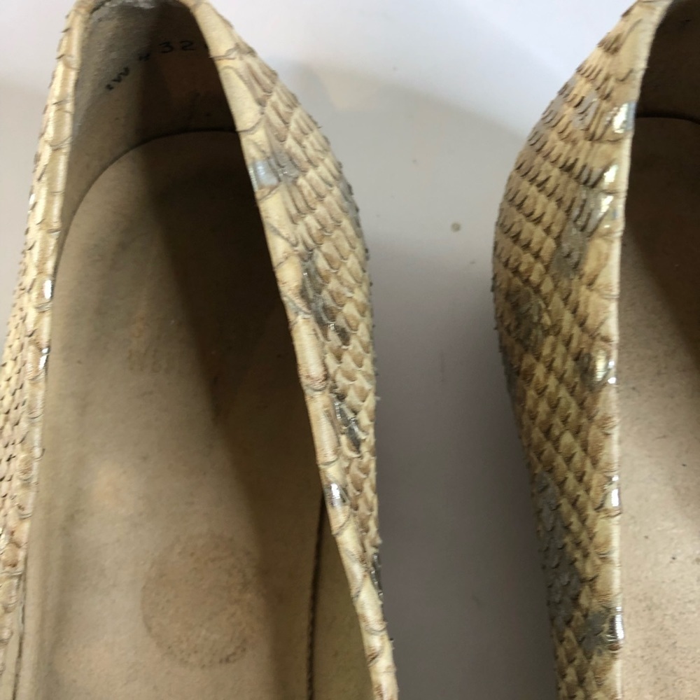Stuart Weizmann | Snakeskin Flats - Picture 3 of 4